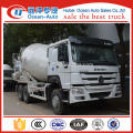 8 cubic meters concrete mixer truck, 6x4 mixer truck with easy to operate cement mixer truck for sale